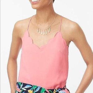 Scallop Cami Top